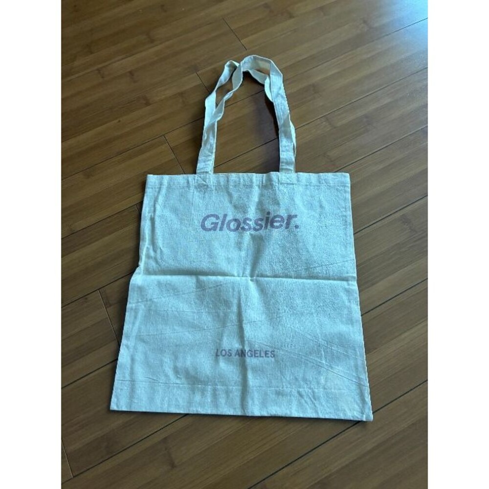 Glossier Biege Los Angeles Tote New